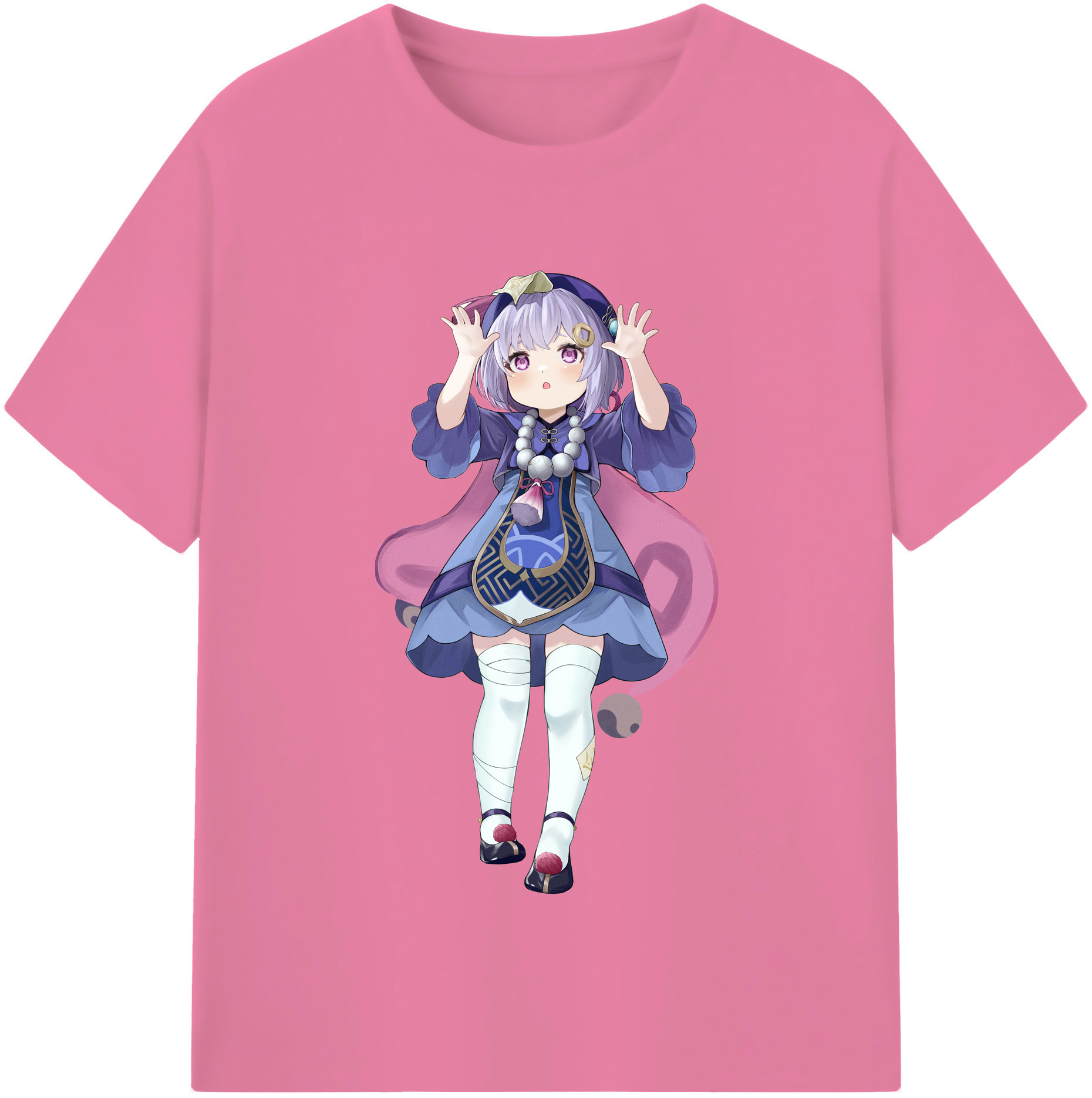 げんし神 七七 なな  genshin Nana 綿100％半袖Tシャツ（フロントプリント）